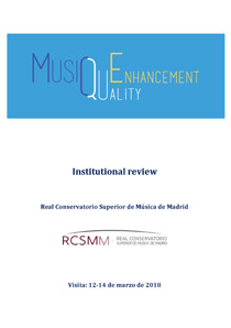 MusiQuE. Institutional review 12-14 de marzo de 2018 (0,5 MB, en PDF)