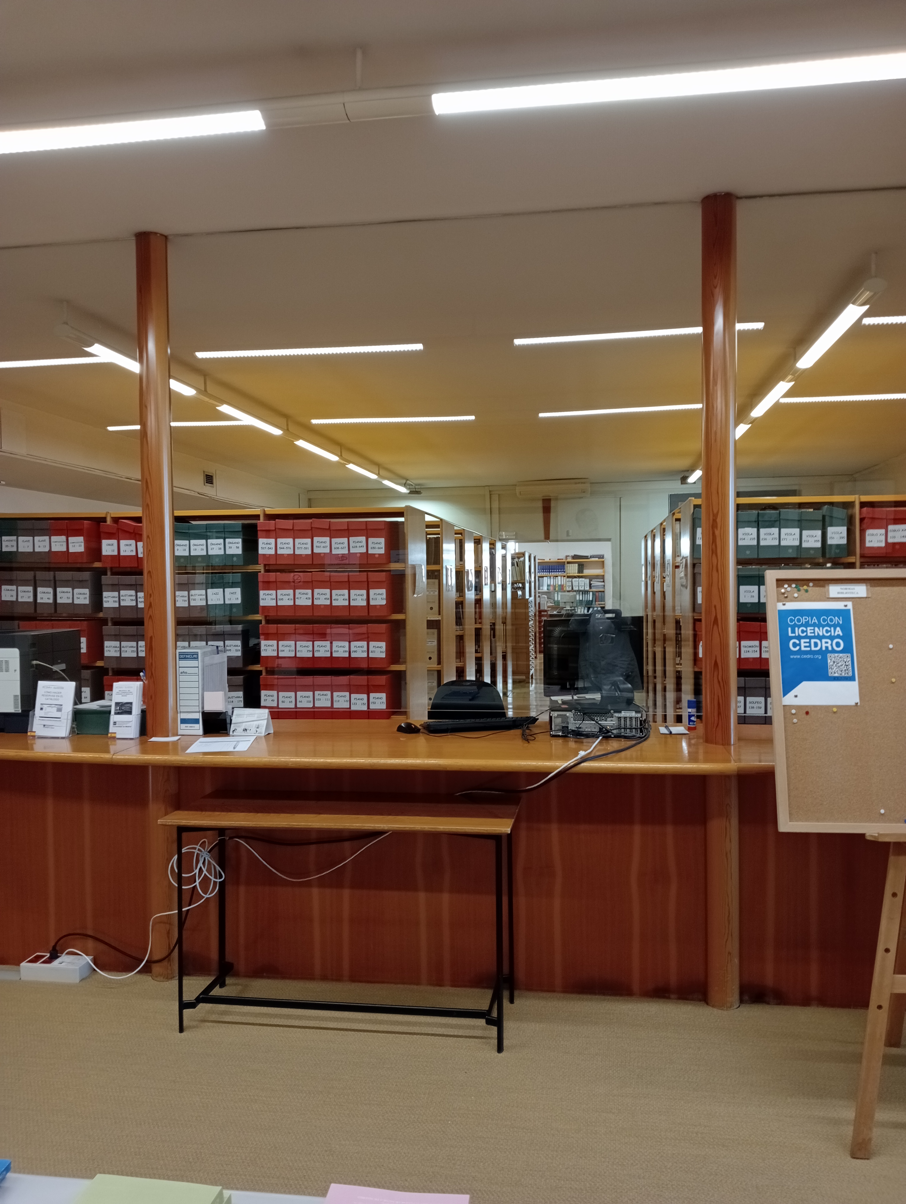 Entrada de la Biblioteca